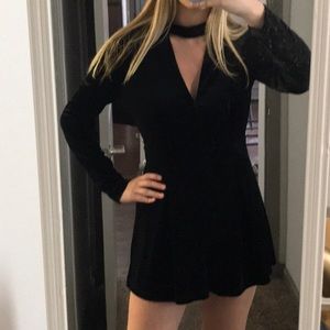 GB velvet romper